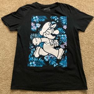 Floral Mario Tee